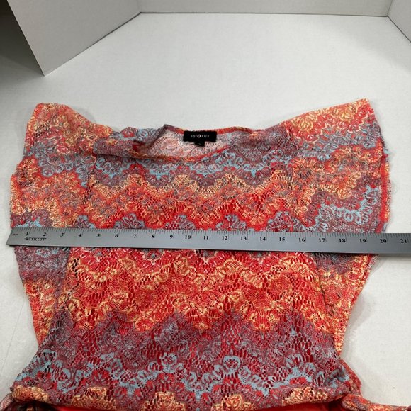 Amy Byer Girl's Sz Large 14 Skirt And Top Set Lined Ruffled Red Festive Preowned - Picture 7 of 16